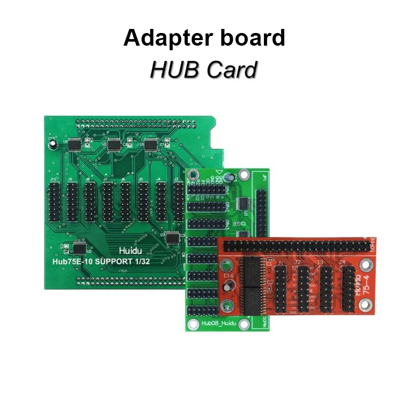 Huidu HUB 75E Полноцветный плата адаптера для рекламы светодиодный видео большой