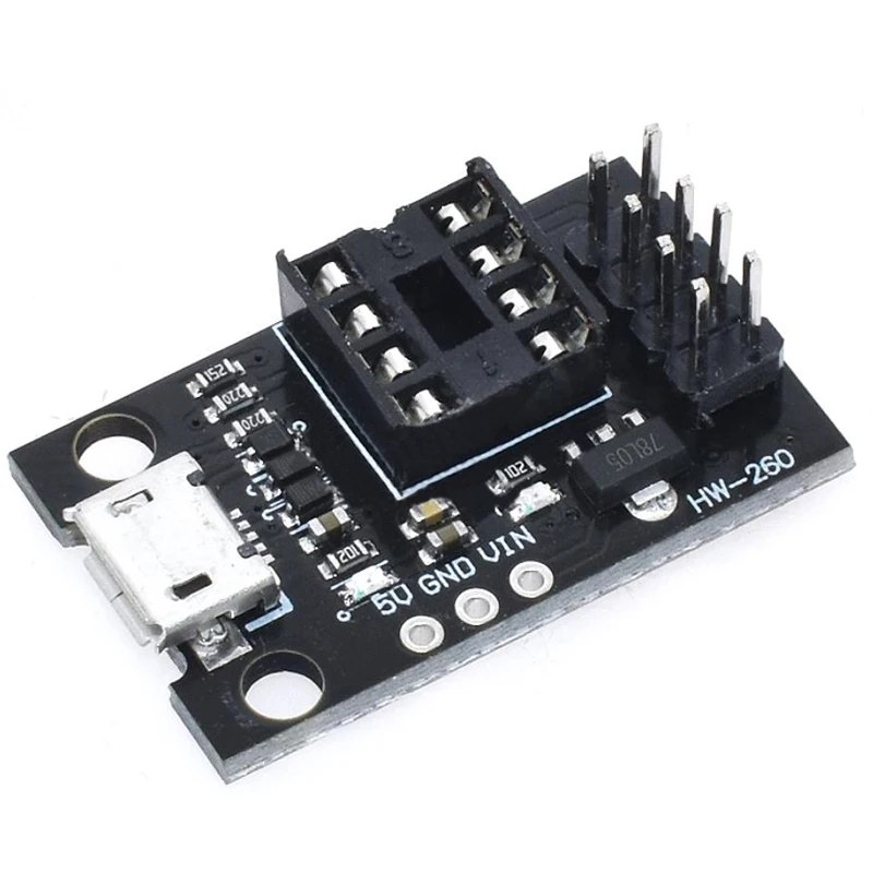 Подключаемая плата разработки ATTINY для ATtiny13A/ATtiny25/ATtiny45/ATtiny85 редактор