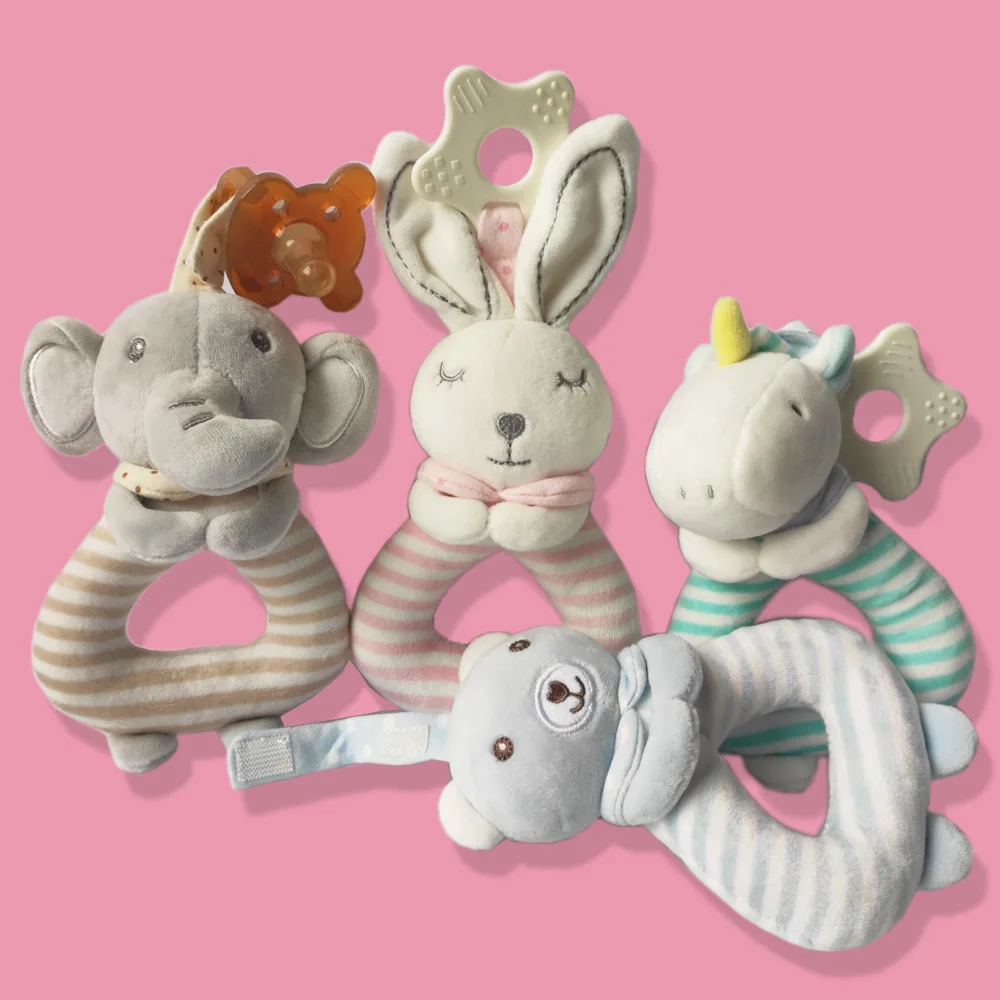 

Music Baby stuffed animal soothe handbell Bunny Security Blanket elephant pacify towel newborn teether appease blanket