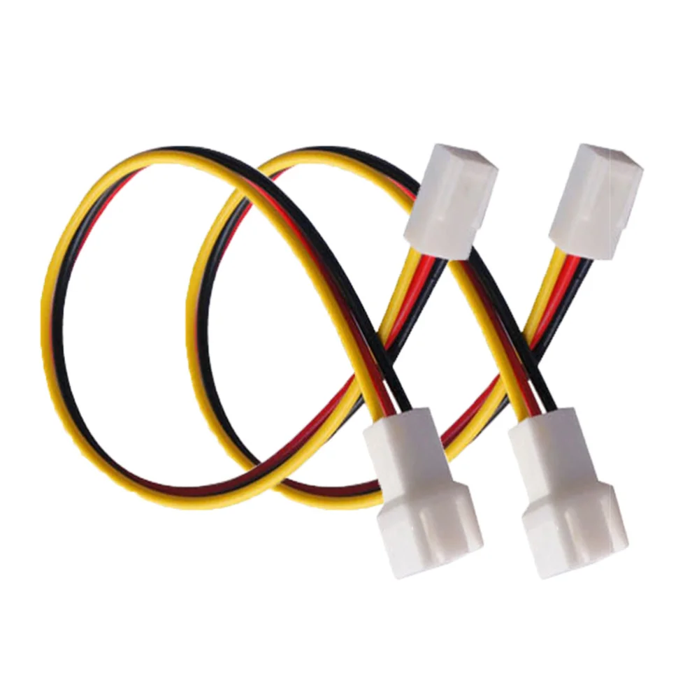 3 шт контактный ПК компьютер чехол разветвитель вентилятора удлинитель Кабель