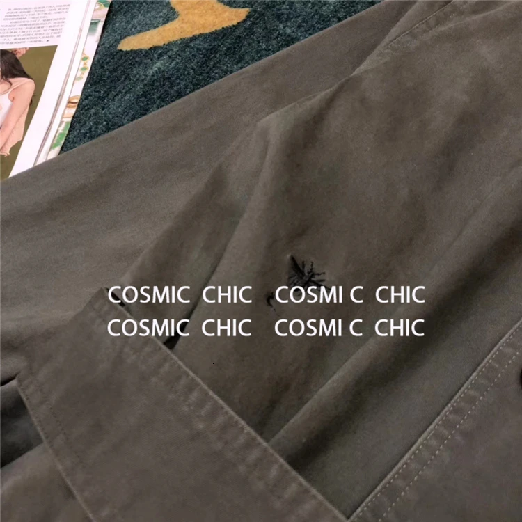 Cosmicchic Женские повседневные длинные штаны, рубашка, комбинезон с длинным рукавом, цельный нагрудный ремень, Рабочие комбинезоны, комбинезоны, модные комбинезоны