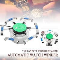 220v automatic watch repair tools 6 arms automatic watch winderwatch tester toolscyclotest watch winder for watchmaker test