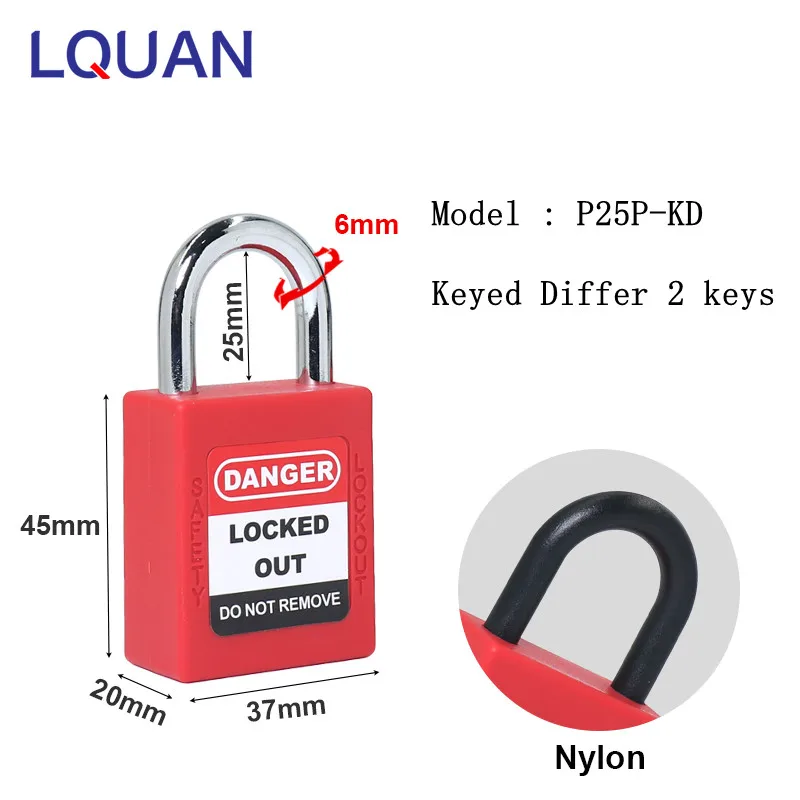 25 мм короткая нейлоновая скоба непроводящая Пластиковая изоляция безопасный