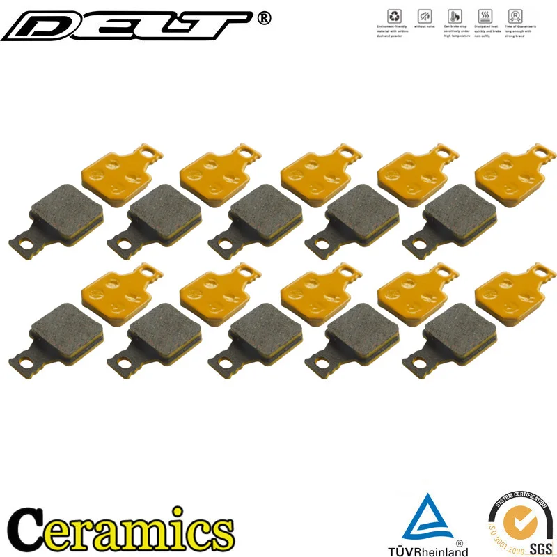 10 пар (20 шт.) керамических дисковых тормозов для горного велосипеда велосипедные