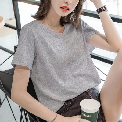 

2020 Women Short Sleeve Shirt Top Garment lvory