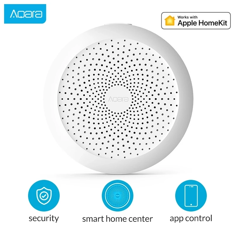 Aqara Hub aqara шлюз с RGB Led Ночной светильник умная работа Apple Homekit и Mihome App|Смарт-гаджеты|