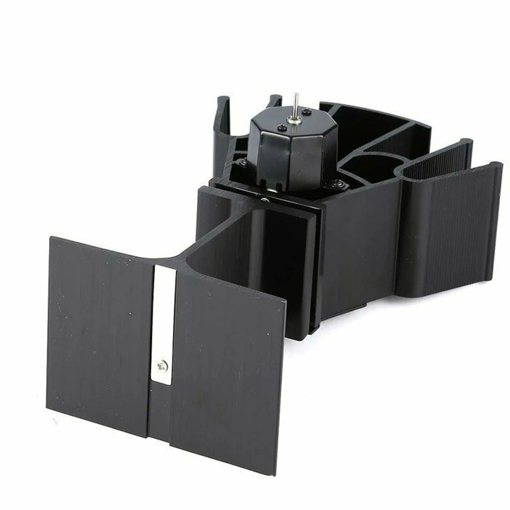 

New Mini Black Burner Stoves Fan Four Leaf Burning Stove Fan Ecological Fireplace Fan Wood Burner Stoves Home Heat Distribution