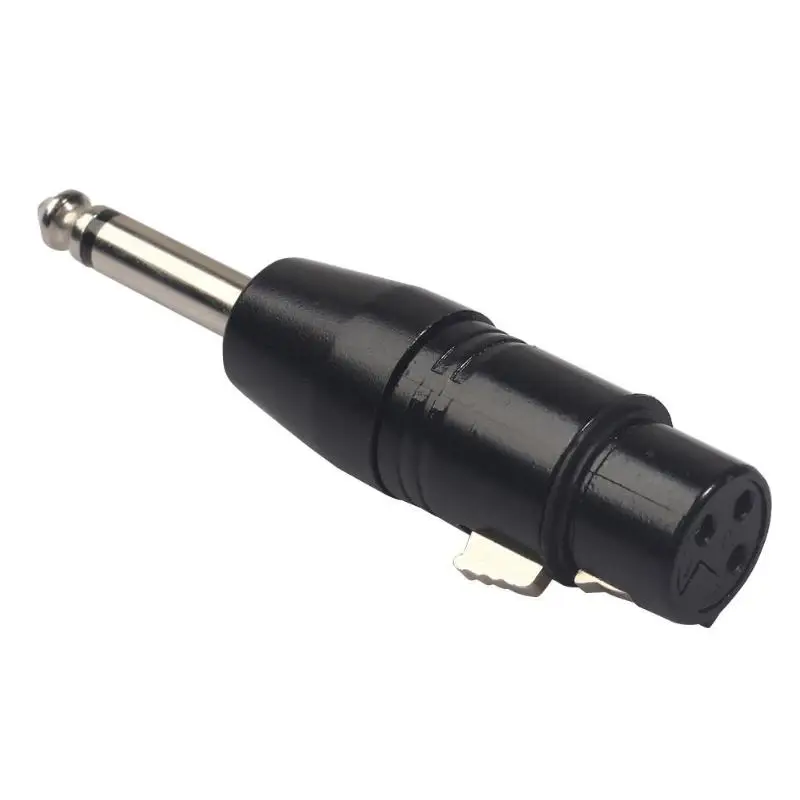 6,35 мм моно штекер XLR 3Pin мама/Папа аудио разъем конвертер адаптер разъем для наушников микрофон усилитель мощности