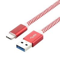 3 1 usb type c charging cable male to male usb cable for xiaomi samsung note 8 xiaomi mi5 s8 s9 mi6 usb c fast charger data wire