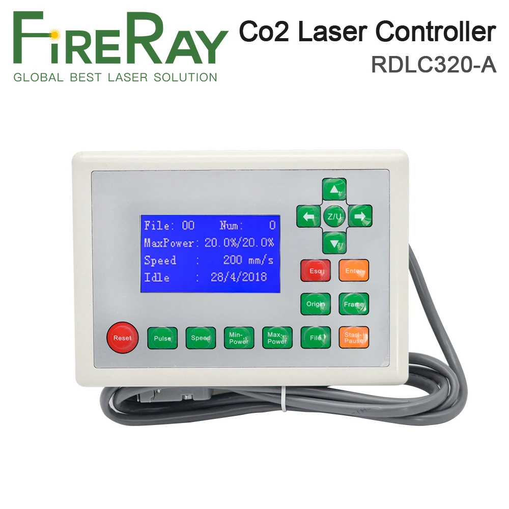 FireRay Ruida RDLC320-A Co2 лазерный DSP 3-осевой Автономный контроллер для лазерная