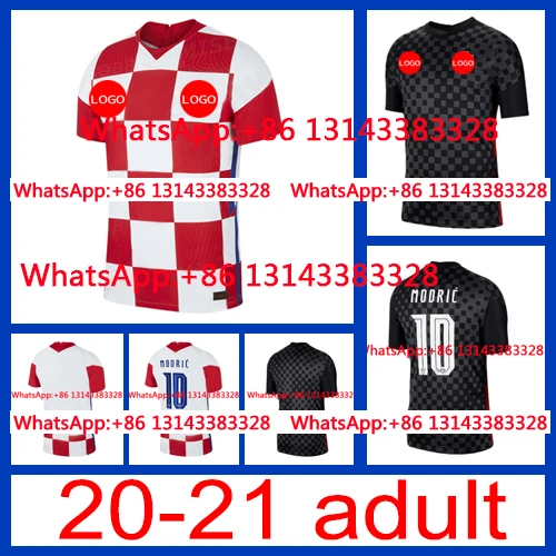 

20-21 Free shipping Croatia adult 2020 2021 Best quality Top Best custom shirt