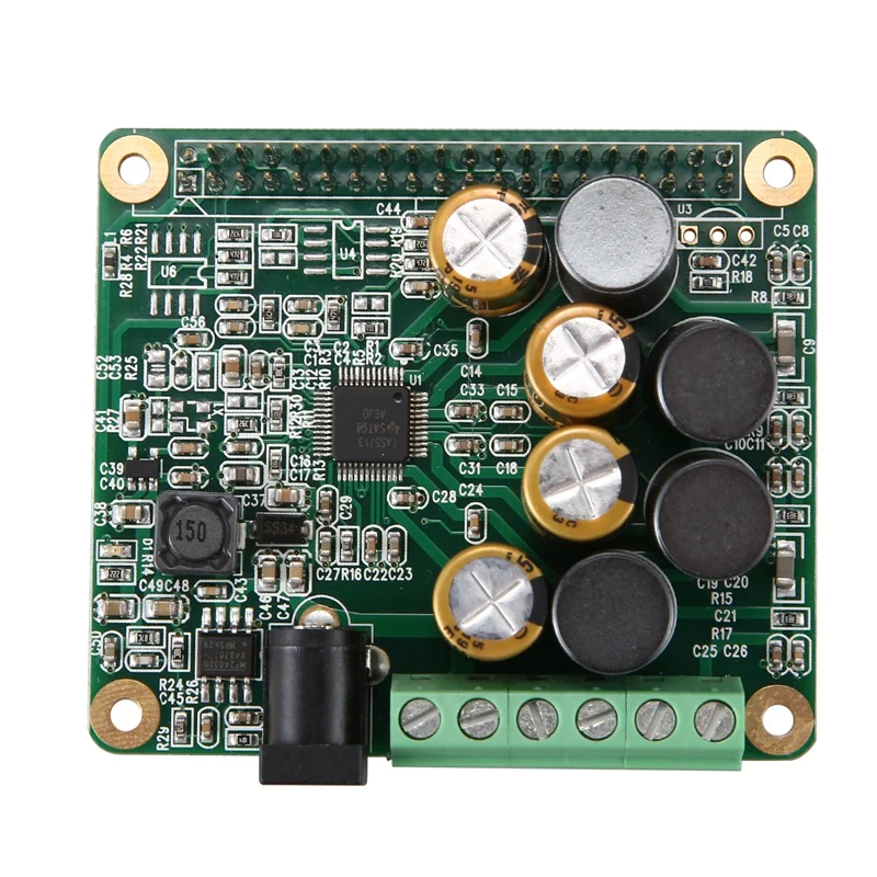 Усилитель o модуль класса D Мощность звуковая карта Плата расширения для Raspberry Pi 4 3