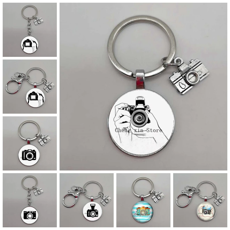 Новый DIY лучший брелок линза черный кулон в виде камеры фотографии фотограф