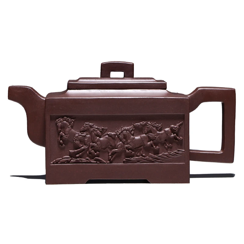 

New authentic Yixing purple clay teapot handmade tea set