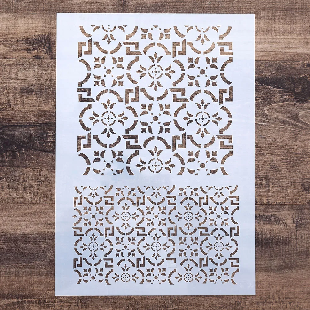 Трафареты A4 для настенной живописи сделай сам фотоальбом скрапбукинга модель