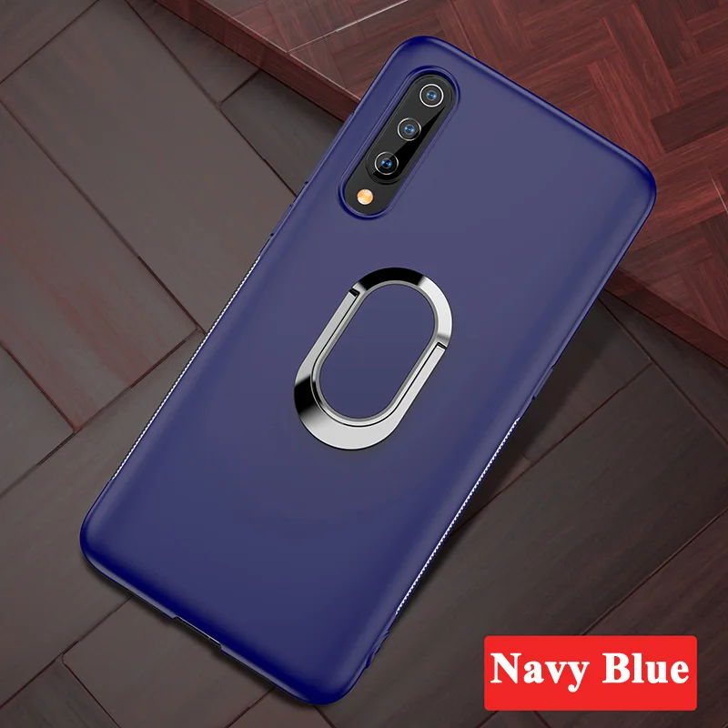 Силиконовый чехол Tsimak для Xiaomi mi 9 SE mi 8 mi 6 Red mi Note 7 Pro GO Cover 360 Автомобильный держатель с кольцом на палец противоударный чехол для задней панели телефона
