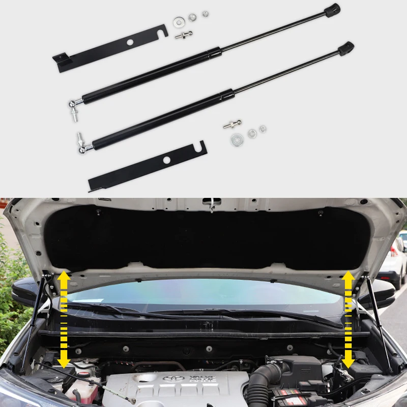 

Крышка двигателя автомобиля, опорный стержень, гидравлический стержень, капот, Газовый амортизатор, распорки для Toyota RAV4 RAV-4 2014 2015 2016 2017 2018