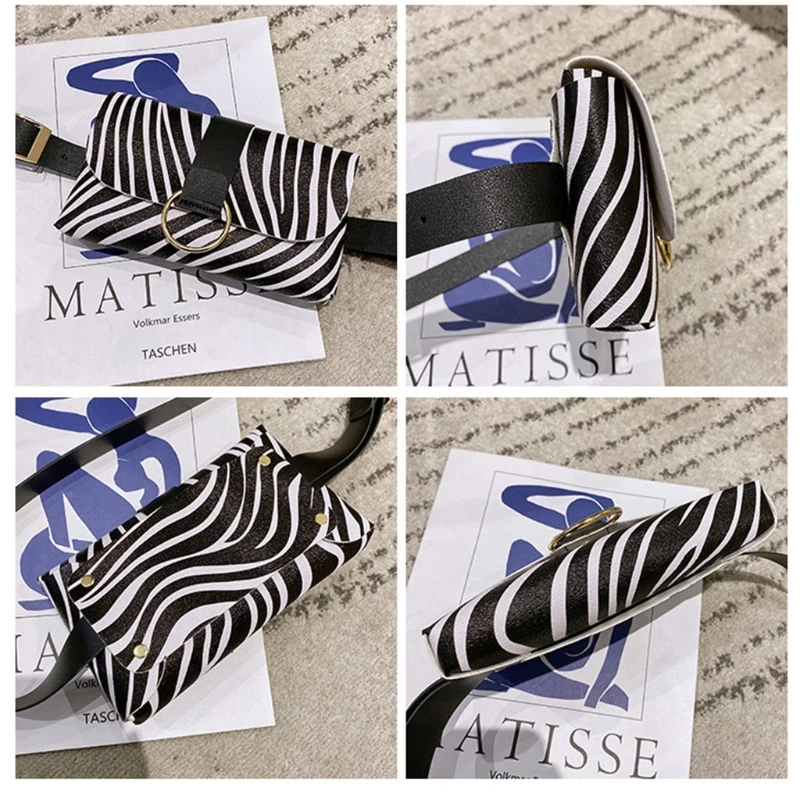 Миниатюрная поясная сумка-конверт для женщин клатч из искусственной кожи