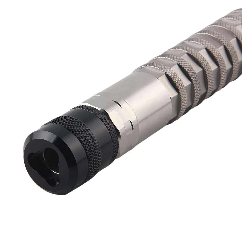 

3 Tri lug Mount Quick Detach Stainless Steel Internals threads 1-3/16x24 9mm for Solvent Trap fuel Filter