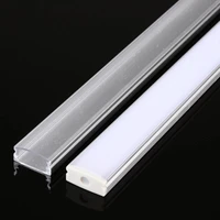 2 30 sets pack 0 5 m 12 mm with aluminum profiles for 5050 5630 led strip aluminum alloy flat shell pc cover