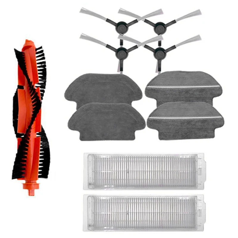 

Main Brush Hepa Filter Side Brushes Mop Cloth for Xiaomi Robot Vacuum Cleaner STYJ02YM Conga3490 Viomi V2 PRO V-RVCLM21B