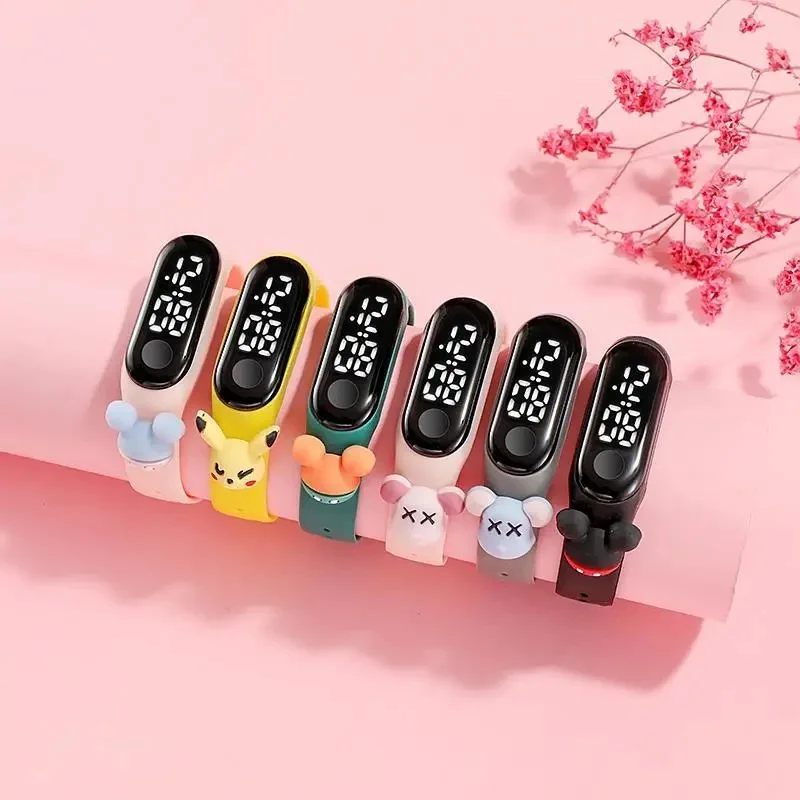 

Cartoons Kids Electronic Watch Boy Girl Digital Sports WristWatch Watch Waterproof Bracelet Wristband for Children Watch Reloj