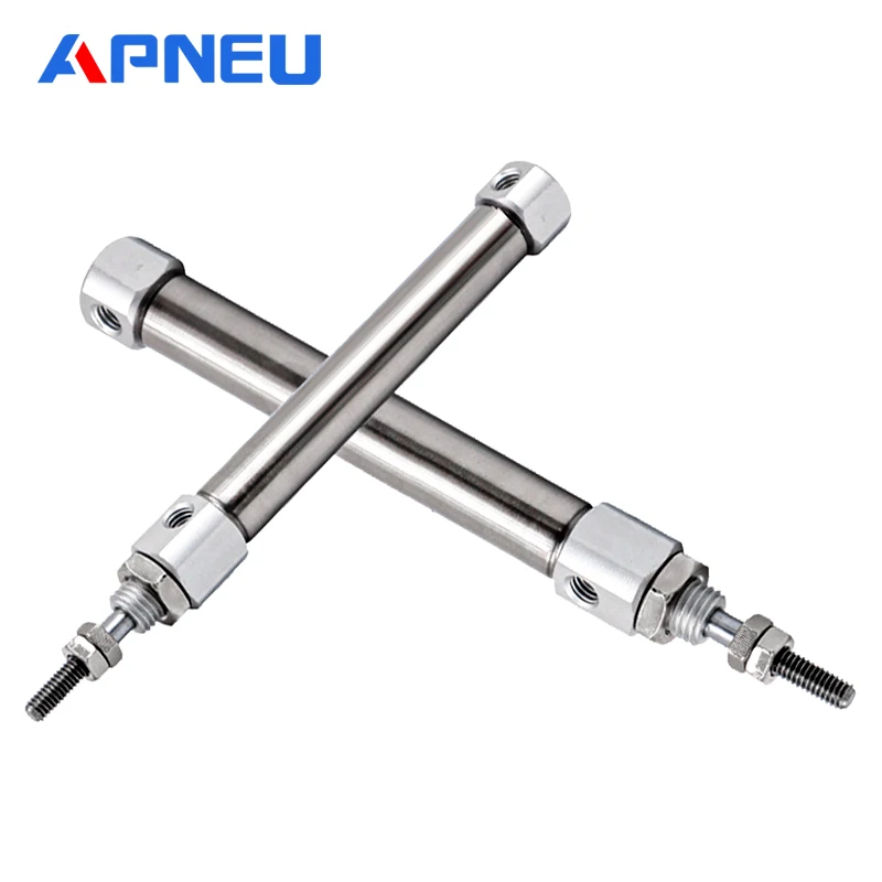 Пневматический мини-цилиндр cdj2B 10 типов Двойное действие один стержень мм 16
