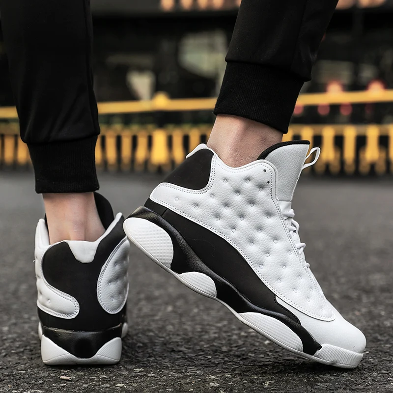 Мужская баскетбольная обувь Jordans высокие ботинки дышащие Нескользящие кроссовки