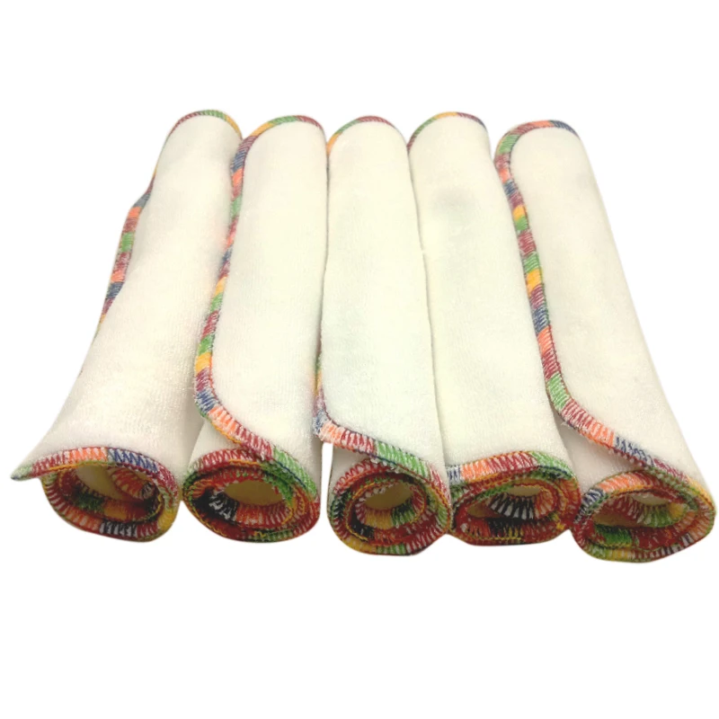 

100% bamboo terry baby wipes, reusable baby wipe and washable baby towel 10pcs