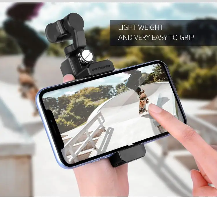 Пластиковый держатель-зажим Yiwa для смартфона штатив камеры FIMI Gimbal r30 |