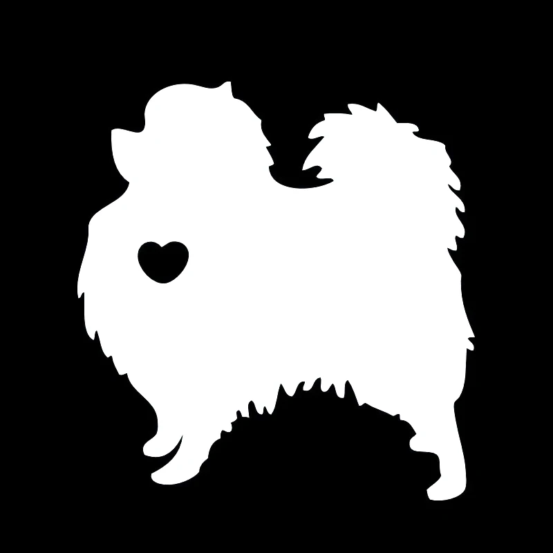 S51069 Различные размеры/цвета виниловые наклейки на машину DecalI Love My Померанская