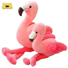 AIXINI гигантская большая игрушка Фламинго мягкий Фламинго чучело животное 90 см Розовый фламинго Декор Детская игрушка для девочки подарок на день рождения украшение