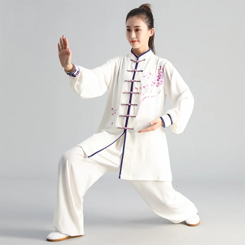 Женское платье в китайском стиле Tai Chi традиционная китайская одежда для кунг фу