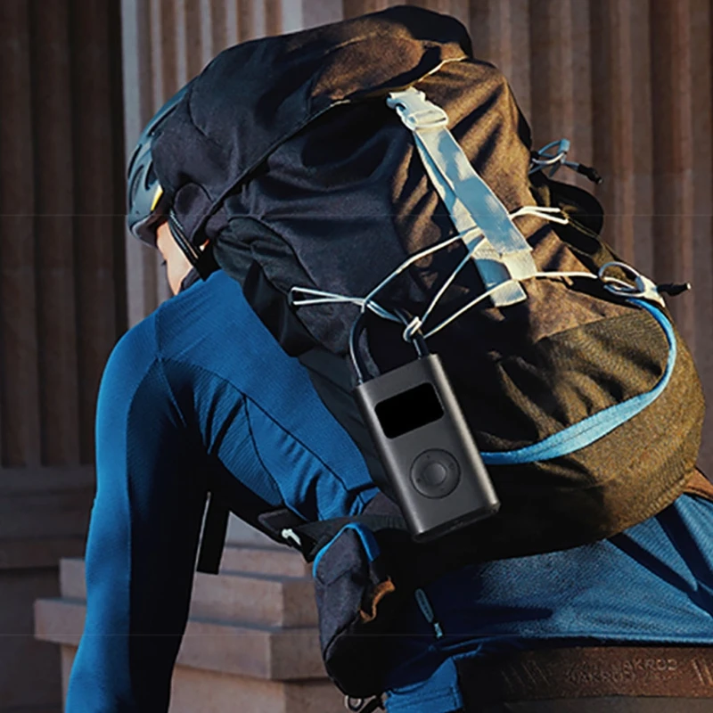 Barato Compresor De Aire Portátil, Miniinflador De Neumáticos, Manómetro Digital, Batería Recargable Para Coches Y Bicicletas, 150PSI, T21E