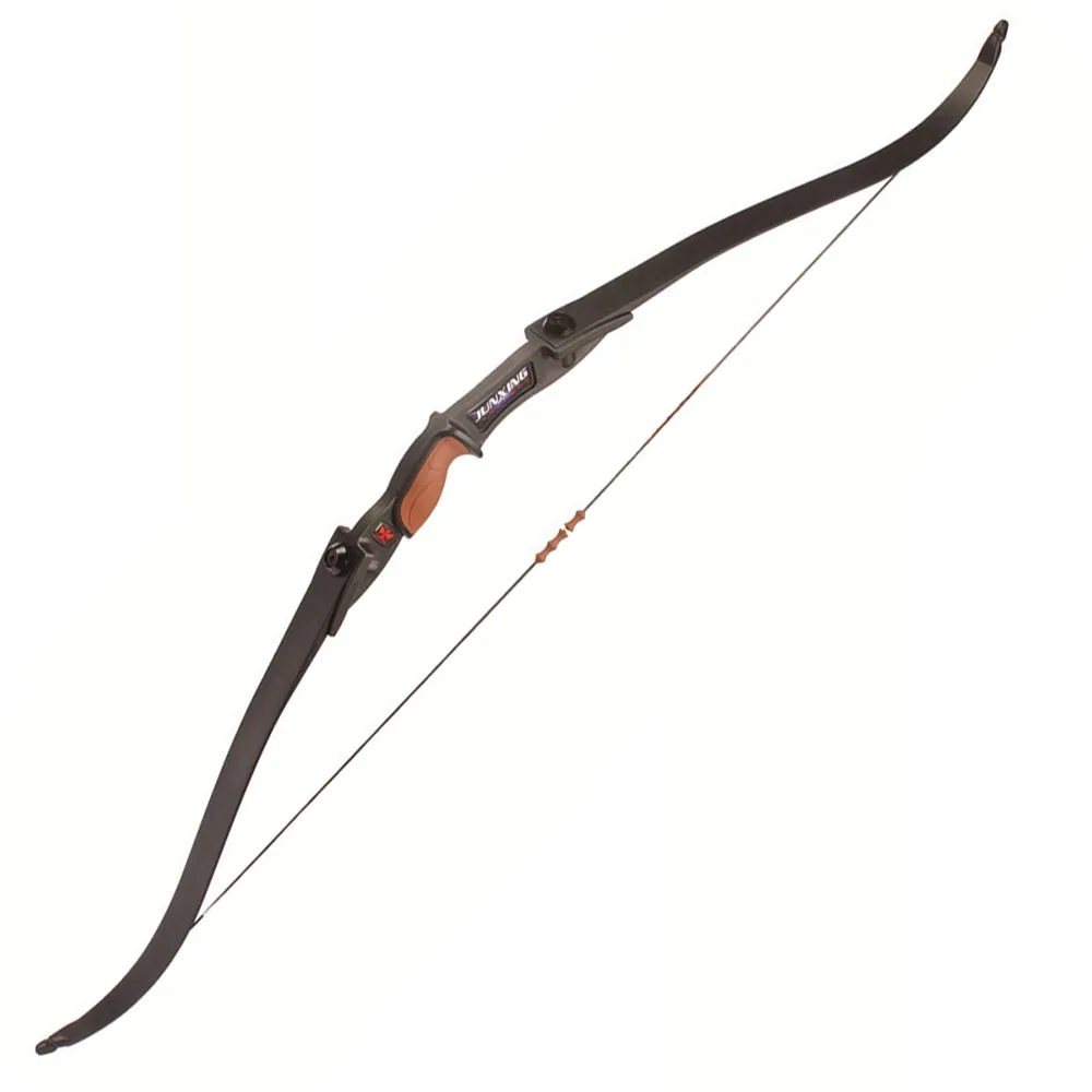 1 Bow CS игровой лук 56 дюймов изогнутый лук с безвредным наконечником стрелы и набор стрел для стрельбы из лука на открытом воздухе Охота Стрельба игра - Цвет: 1 Bow