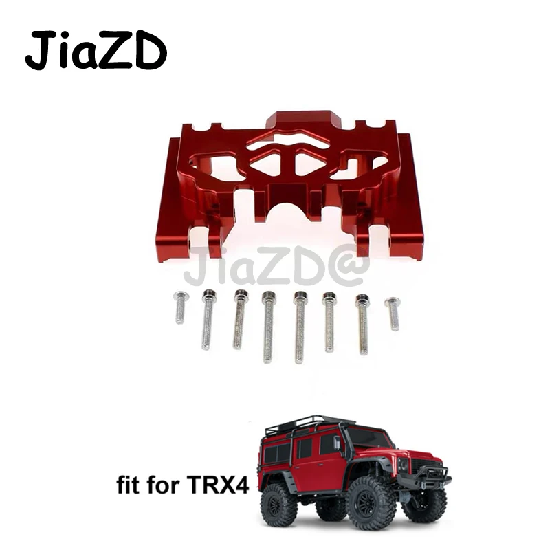 

1 шт. алюминиевое металлическое Крепление коробки передач держатель для 1/10 RC Crawler Traxxas- TRX4 TRX-4