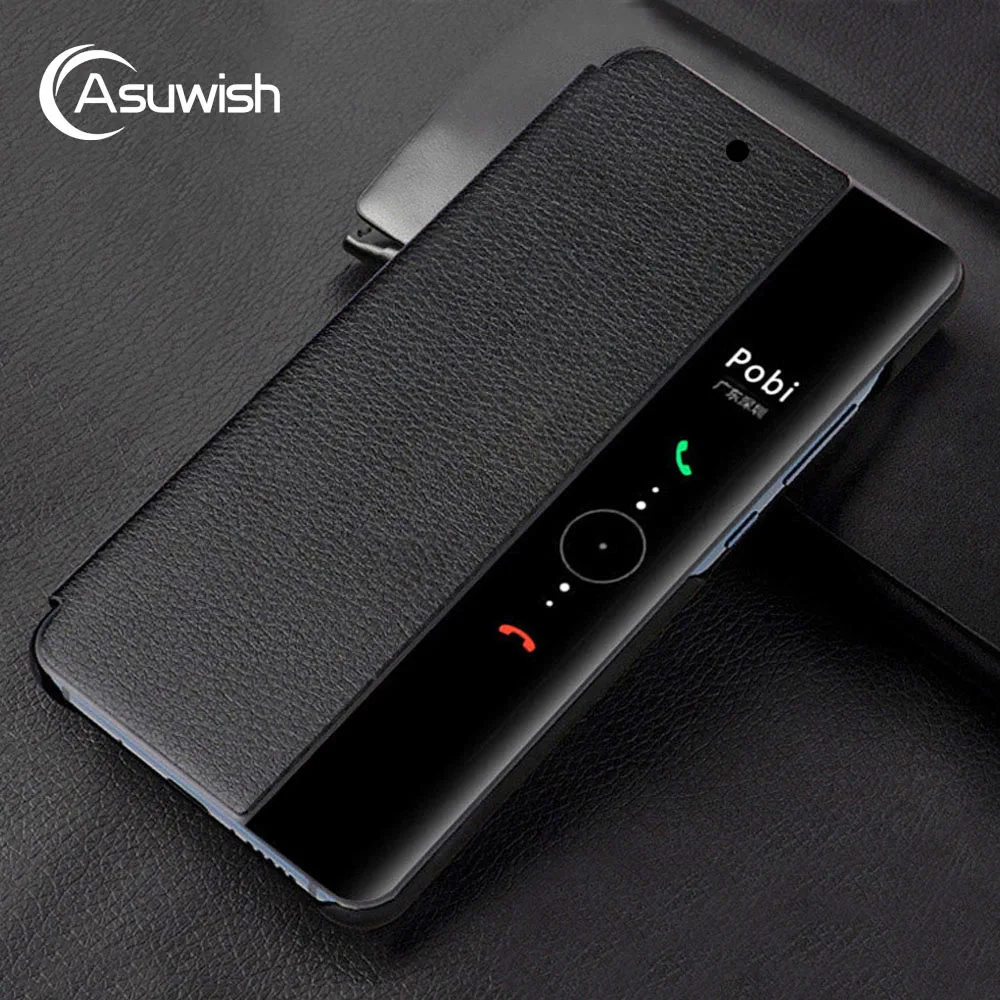 Чехол-книжка для Huawei P40 Pro P30 P20 P 40 30 20 Lite кожаный | Мобильные телефоны и аксессуары