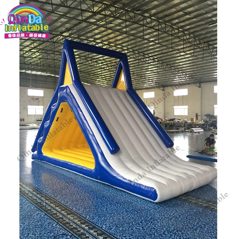 Надувная водная горка для отдыха с красивым дизайном|water slide|slides for childrenfloating water