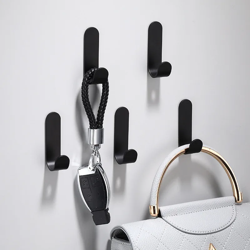 Крючок для полотенец 1/2/5 шт. матовый черный/белый | Обустройство дома