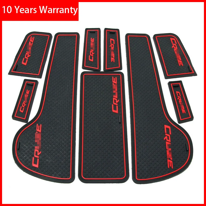 Автомобильные Противоскользящие коврики слот-коврик для двери 3D резиновый