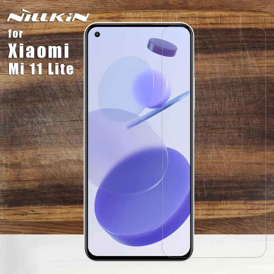 

Nillkin for Xiaomi Mi 11 Lite 5G Glass Tempered Glass 2.5D 9H Pro Plus CP Plus Full Cover Screen Protector for Mi 11 Lite 4G