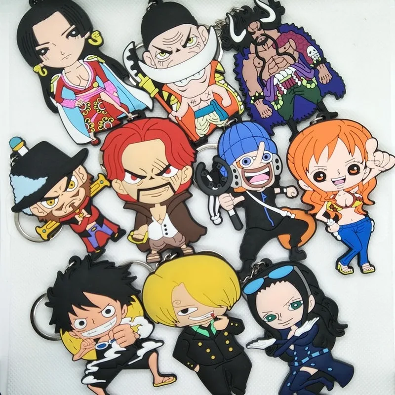 Японская анимация серия морской вор Ван Люфей чоба двухсторонняя брелок бирка
