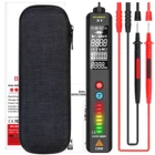 Цифровой мультиметр MAXRIENY, двухрежимный детектор напряжения, бесконтактный прибор для измерения постоянного и переменного тока в реальном времени с ЖК-дисплеем и светодиодным индикатором