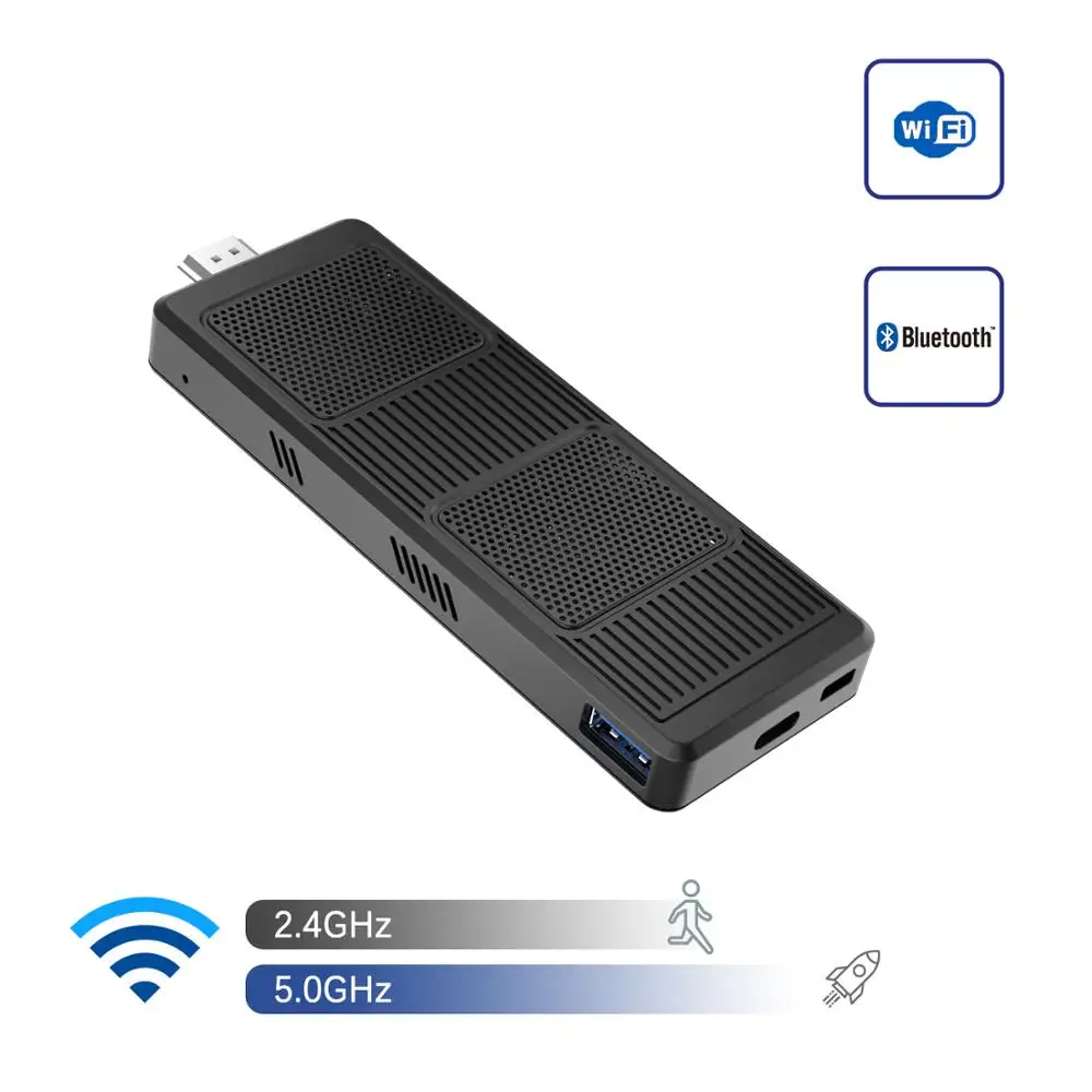 Офисный мини ПК S41 Intel Celeron N4120 Windows 10 Pro DDR4 4 Гб ОЗУ 64 ПЗУ ТВ флешка 2 4G 5G Wi Fi Bluetooth