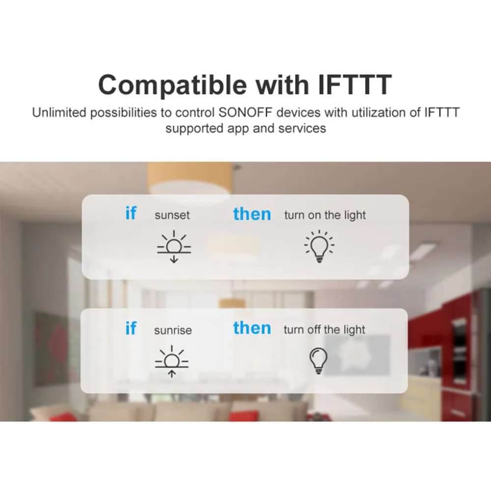 SONOFF RFR3 DIY Wifi Пульт дистанционного управления, умный RF переключатель, работает с Alexa/Google Home Assistant, умный дом, автоматизация, таймер