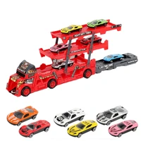 novelty children model car toys cute truck shaped three layer truck play toys lawn games best gift