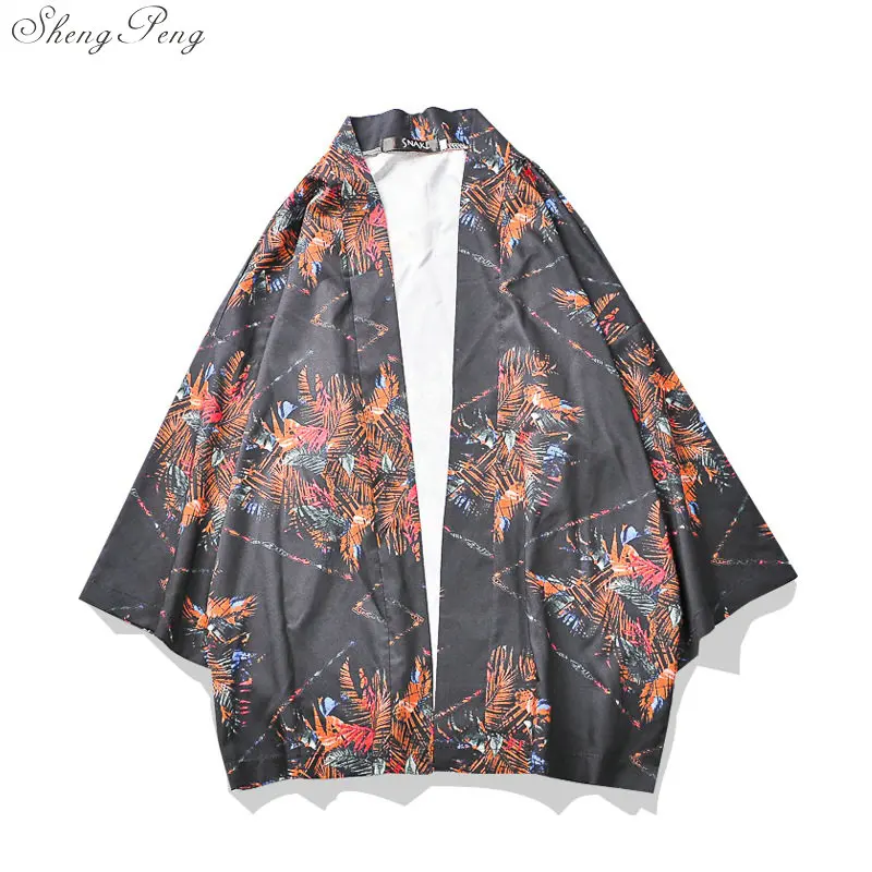 Кимоно Yukata haori мужское кимоно кардиган костюм самурая одежда пиджак рубашка yukata