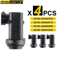 dasbecan 4pcscar accessories car backup sensor fit for mercedes benz w251 w639 w901902903904 2005 2013 0035428718 0263013054