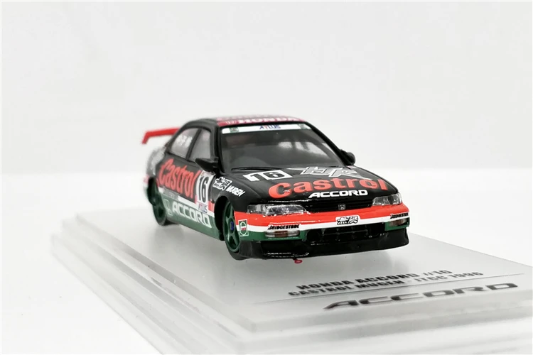 1: 64 INNO64 HONDA ACCORD#16 MUGEN CASTROL JTCC 1996 гоночный литой под давлением модель автомобиля