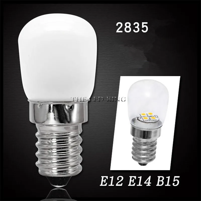 AC 220V Мини E14 SMD2835 светодиодный Blub стеклянная лампа для холодильника морозильник